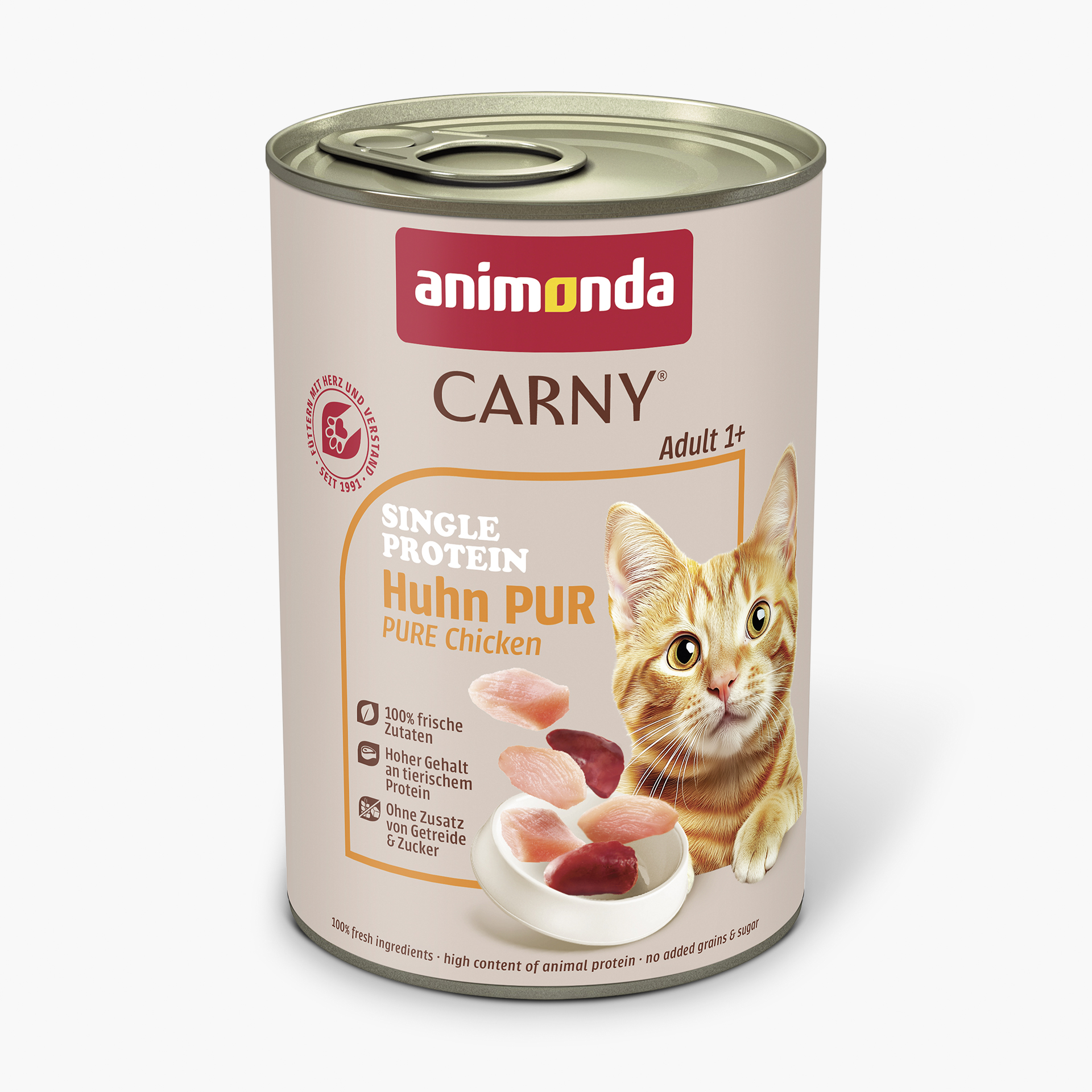 83678 animonda Carny Adult Single Protein Huhn pur Katze Nassfutter
