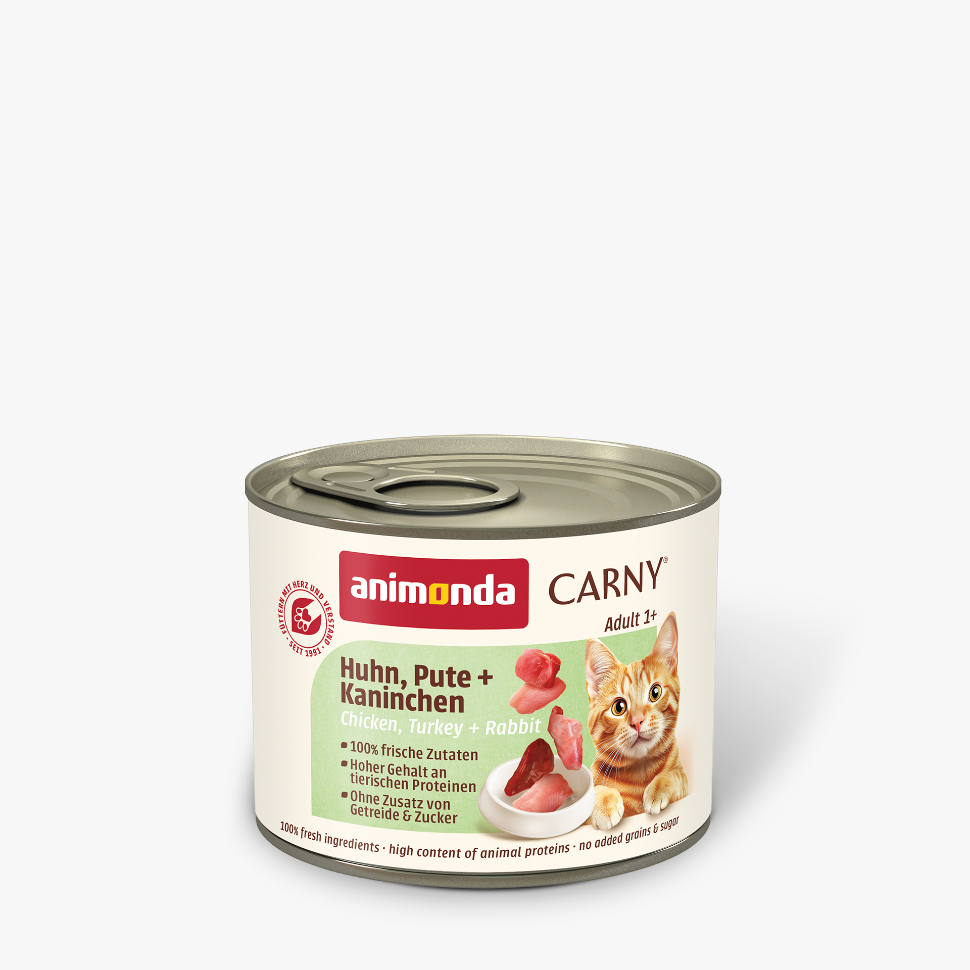 83739 animonda Carny Adult Huhn  Pute und Kaninchen Katze Nassfutter