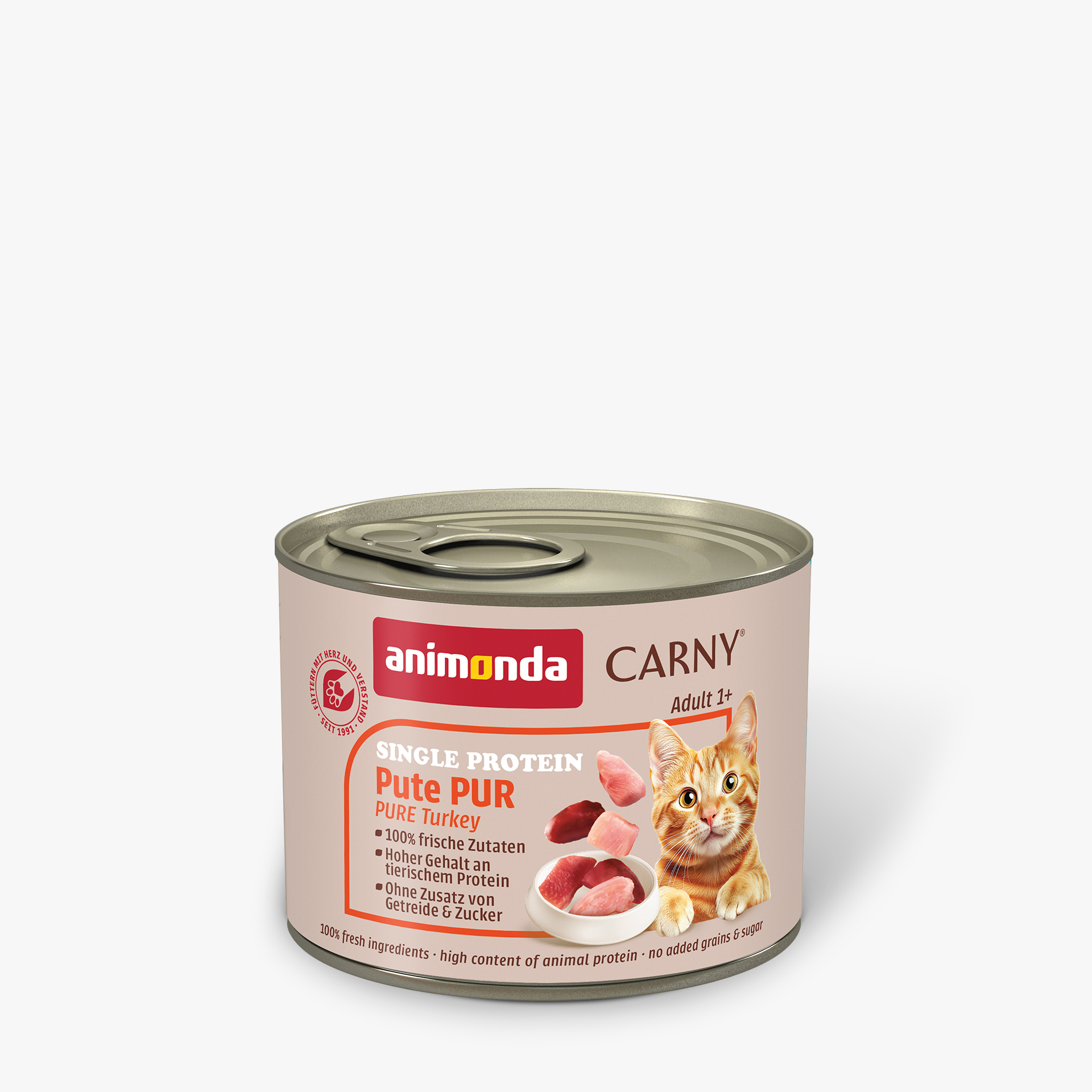 83693 animonda Carny Adult Single Protein Pute pur Katze Nassfutter