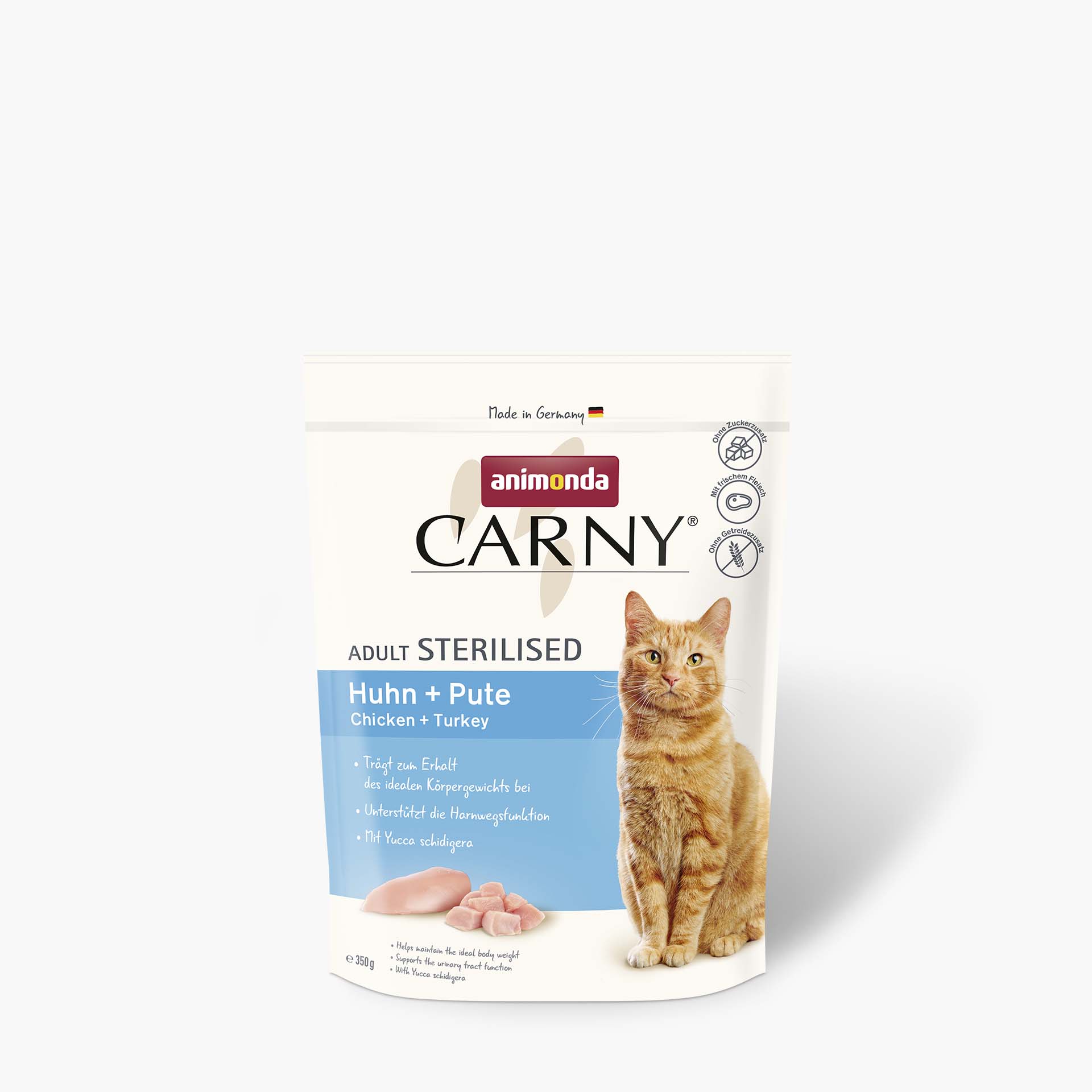 83549 animonda Carny Adult Sterilised Huhn und Pute Katze Trockenfutter