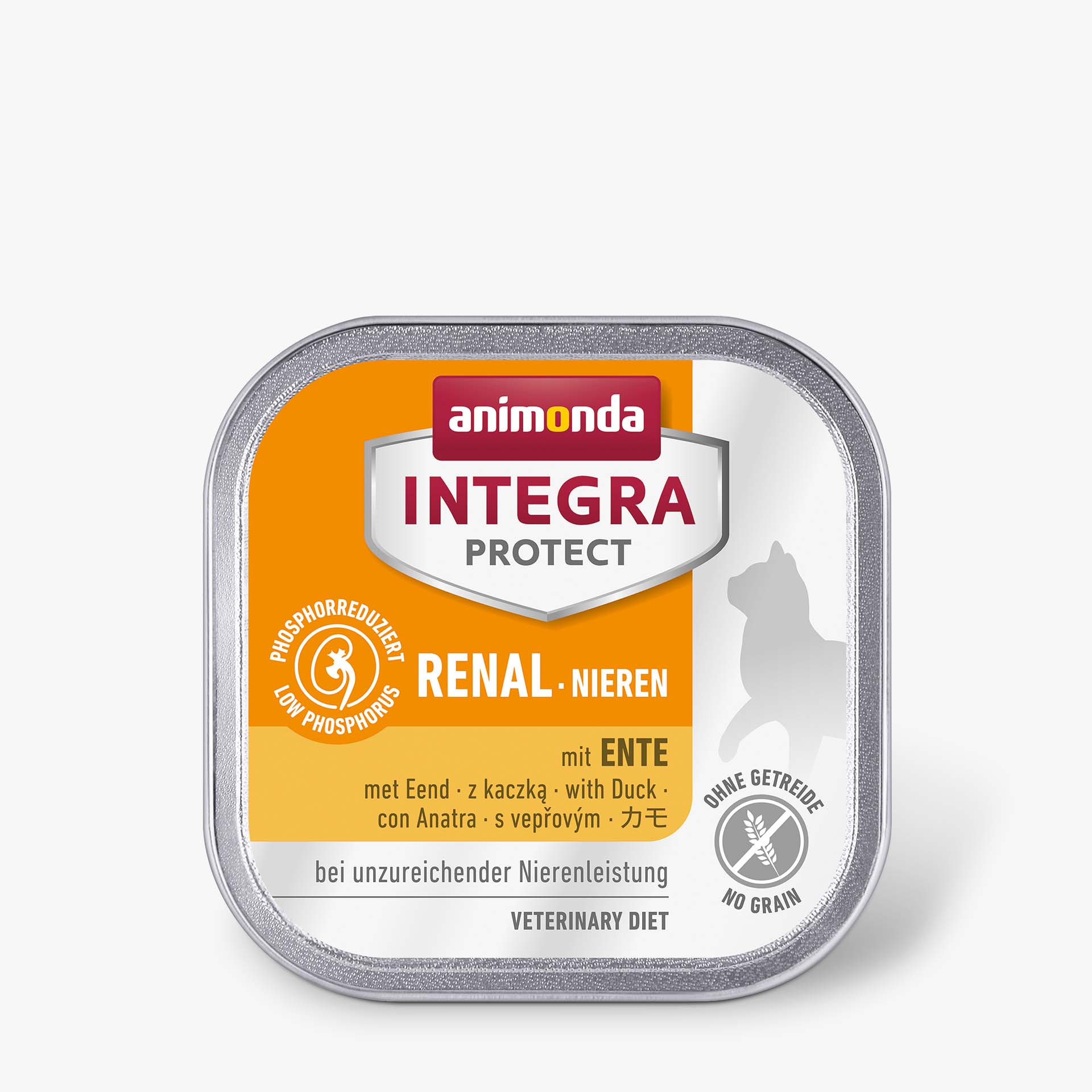86616 animonda INTEGRA PROTECT Adult Renal mit Ente Katze Nassfutter