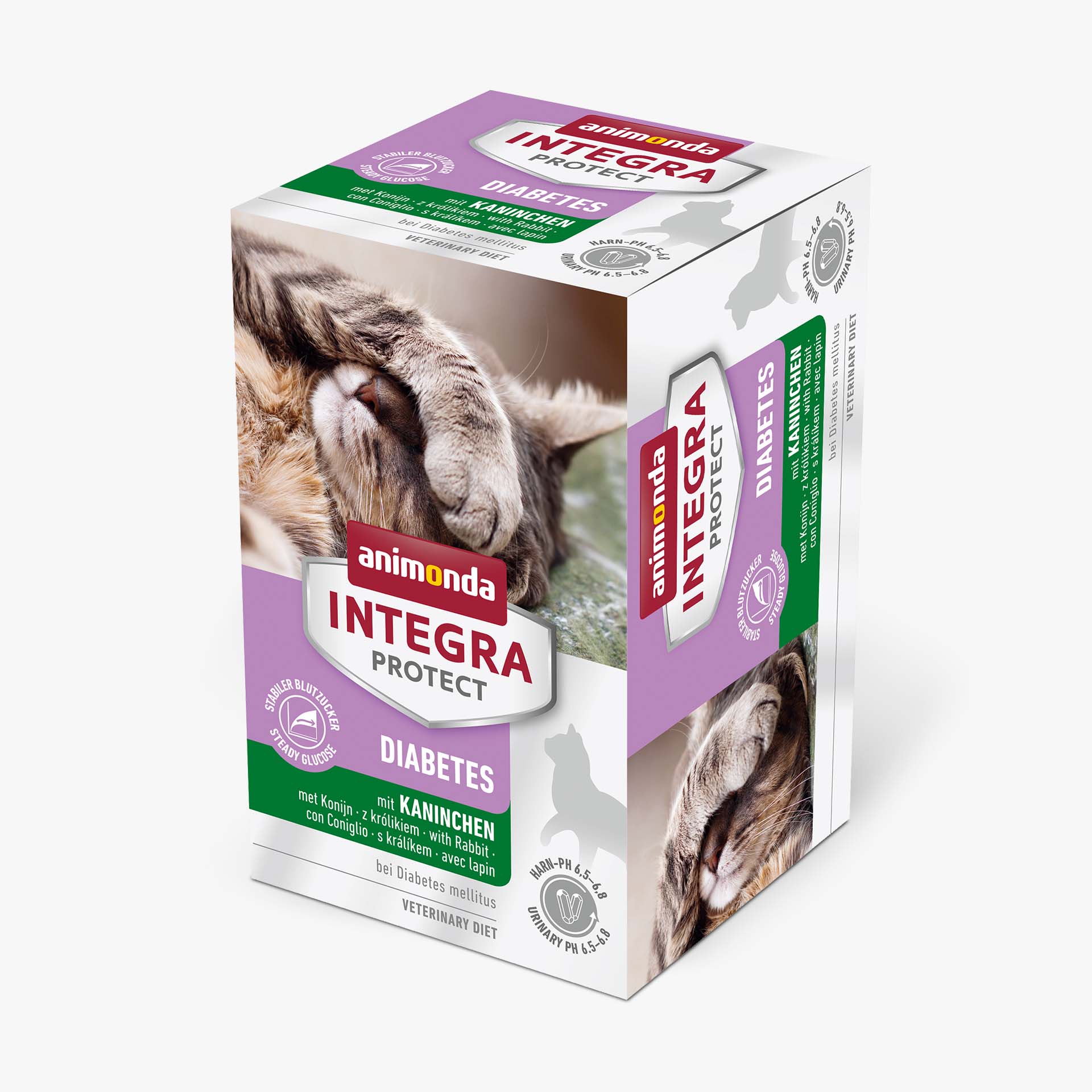 84411 animonda INTEGRA PROTECT Adult Diabetes mit Kaninchen Katze Nassfutter