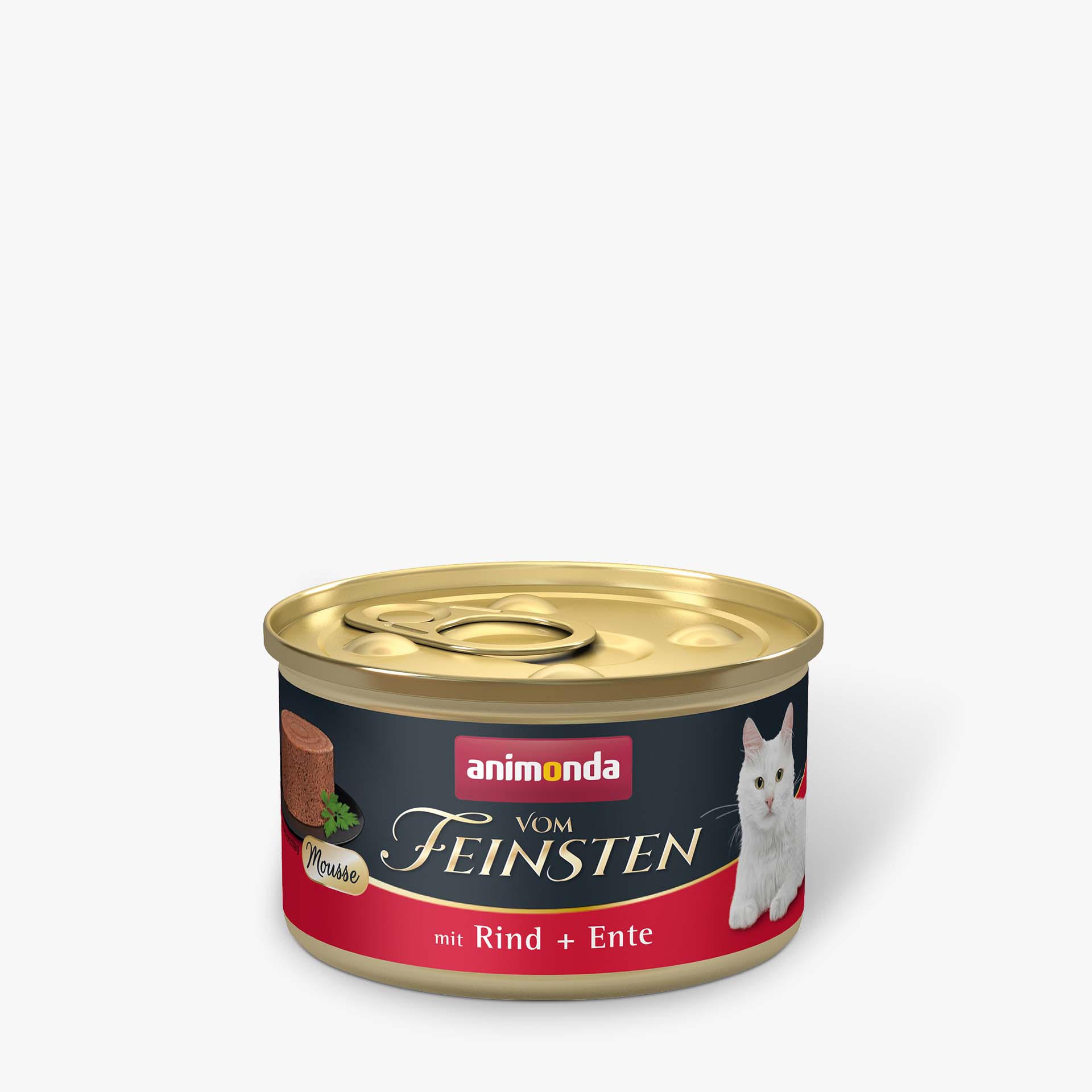 83035 animonda Vom Feinsten Adult Mousse mit Rind und Ente Katze Nassfutter