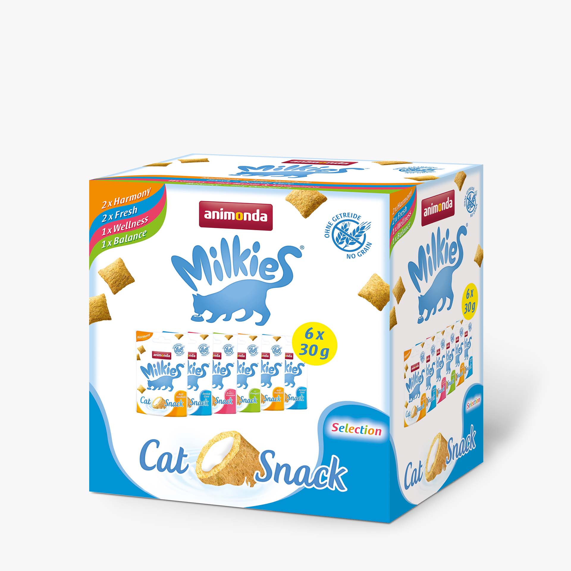 83121 animonda Milkies Adult Milchsnack Selection Multipack Katze Snacks und Milch