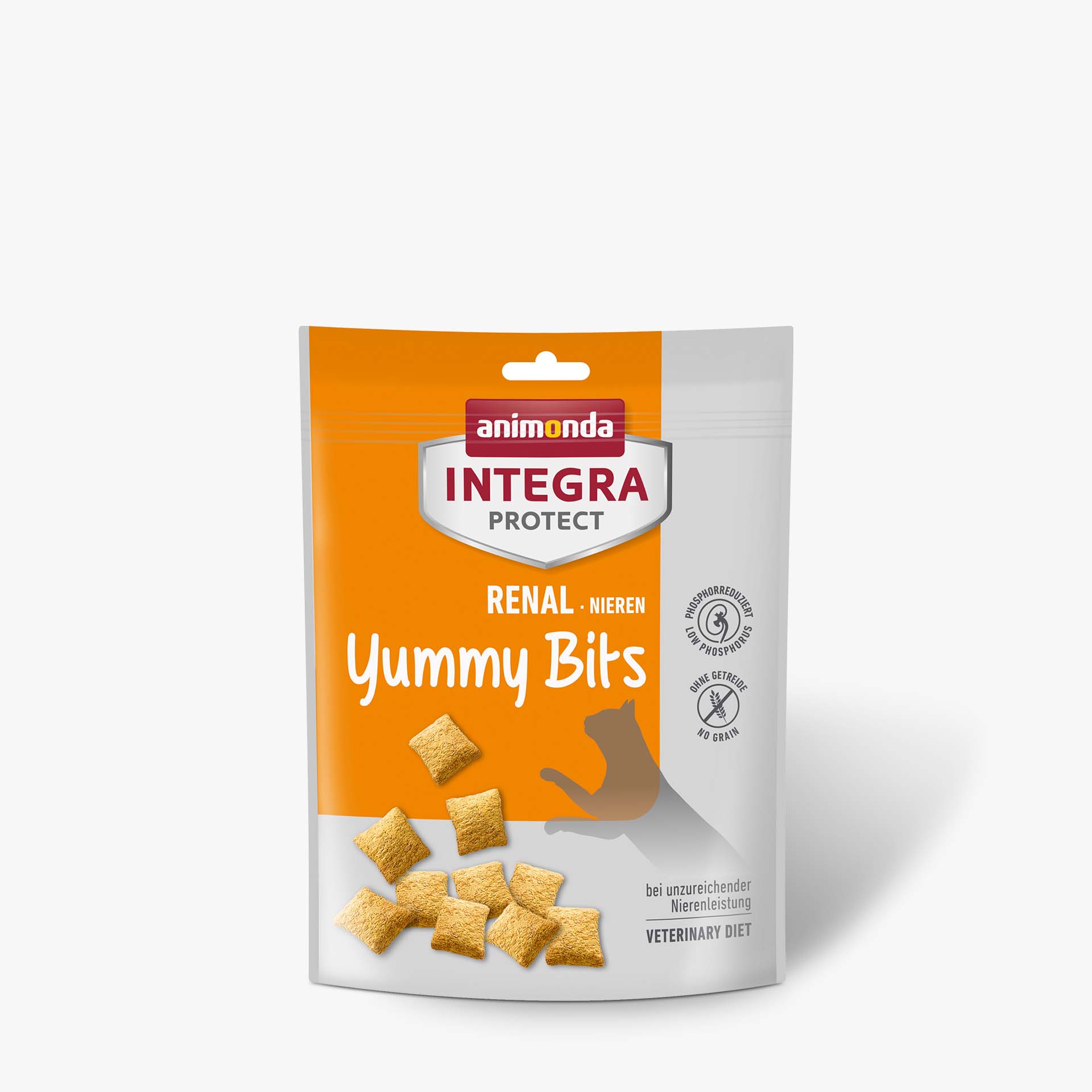 86935 animonda INTEGRA PROTECT Adult Renal Yummy Bits Katze Snacks und Milch
