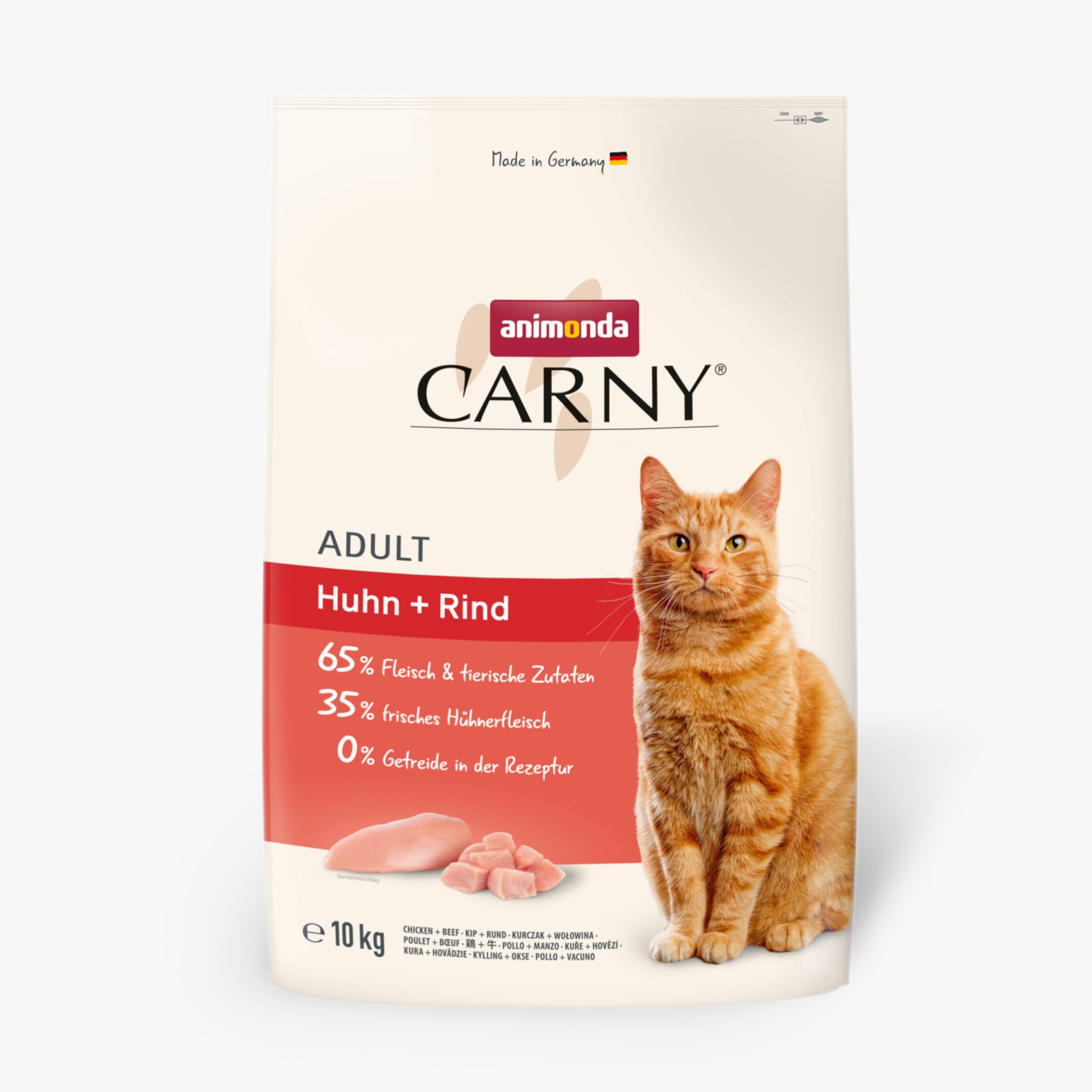 83874 animonda Carny Adult Huhn und Rind Katze Trockenfutter