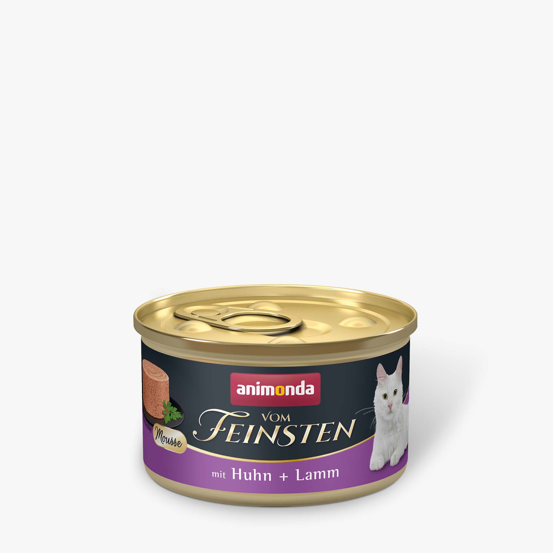 83034 animonda Vom Feinsten Adult Mousse mit Huhn und Lamm Katze Nassfutter