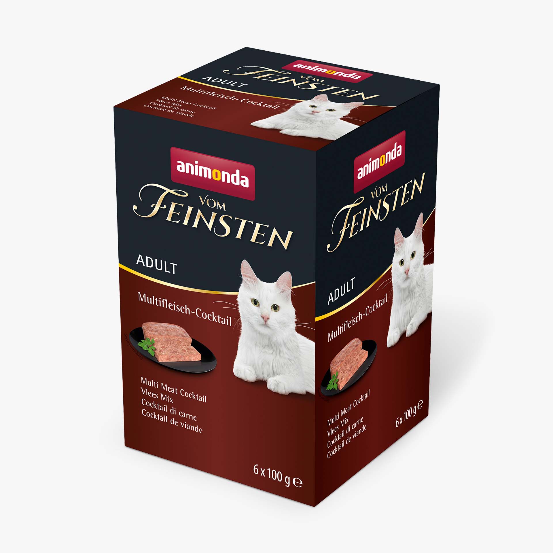 84227 animonda Vom Feinsten Adult Multifleisch Cocktail Katze Nassfutter