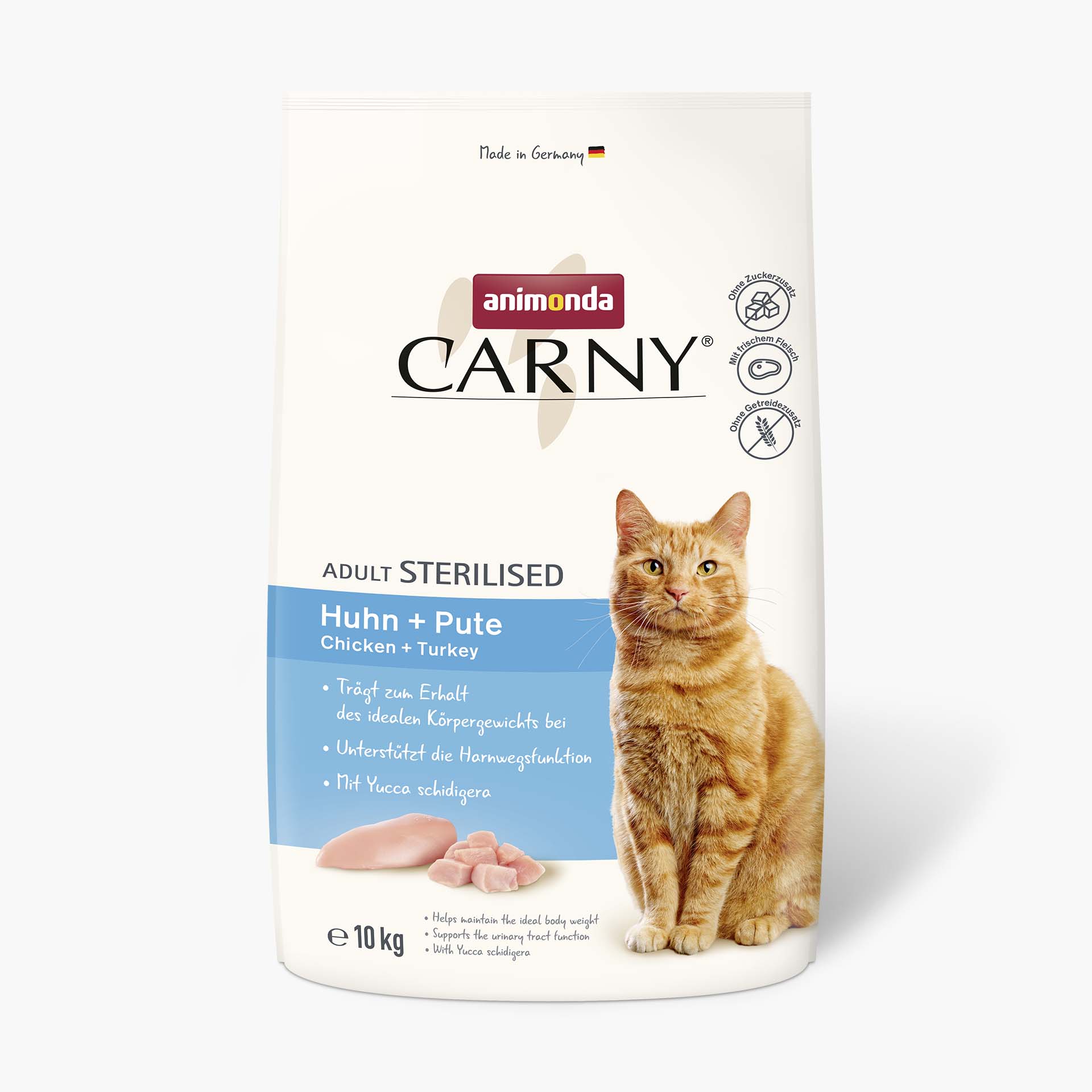 83551 animonda Carny Adult Sterilised Huhn und Pute Katze Trockenfutter