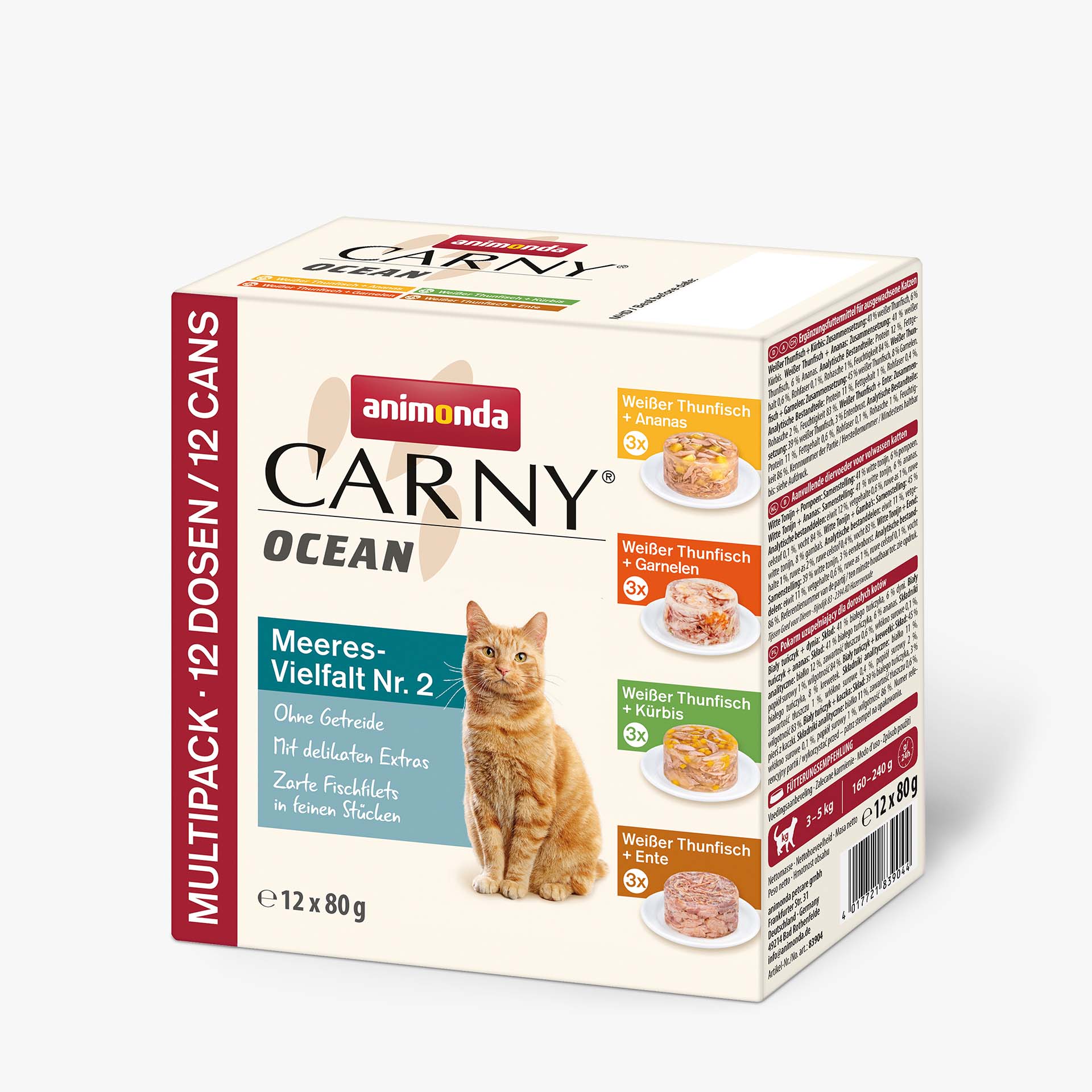 83904 animonda Carny Adult Ocean Meeresvielfalt Nr. 2 Katze Nassfutter