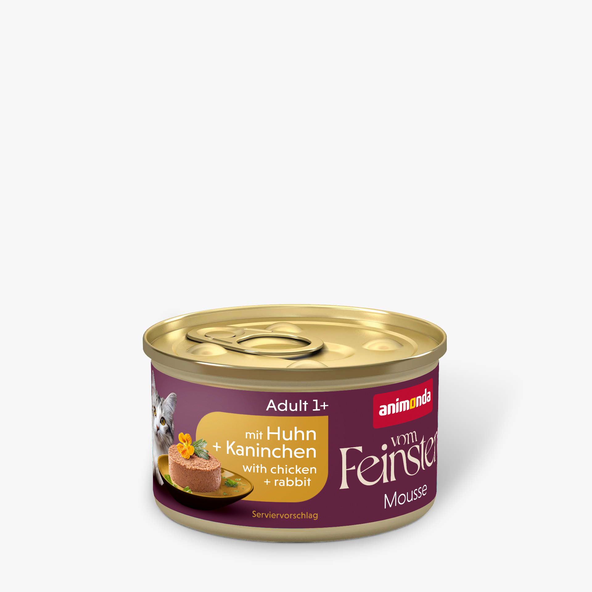 Vom Feinsten Adult Mousse mit Huhn + Kaninchen