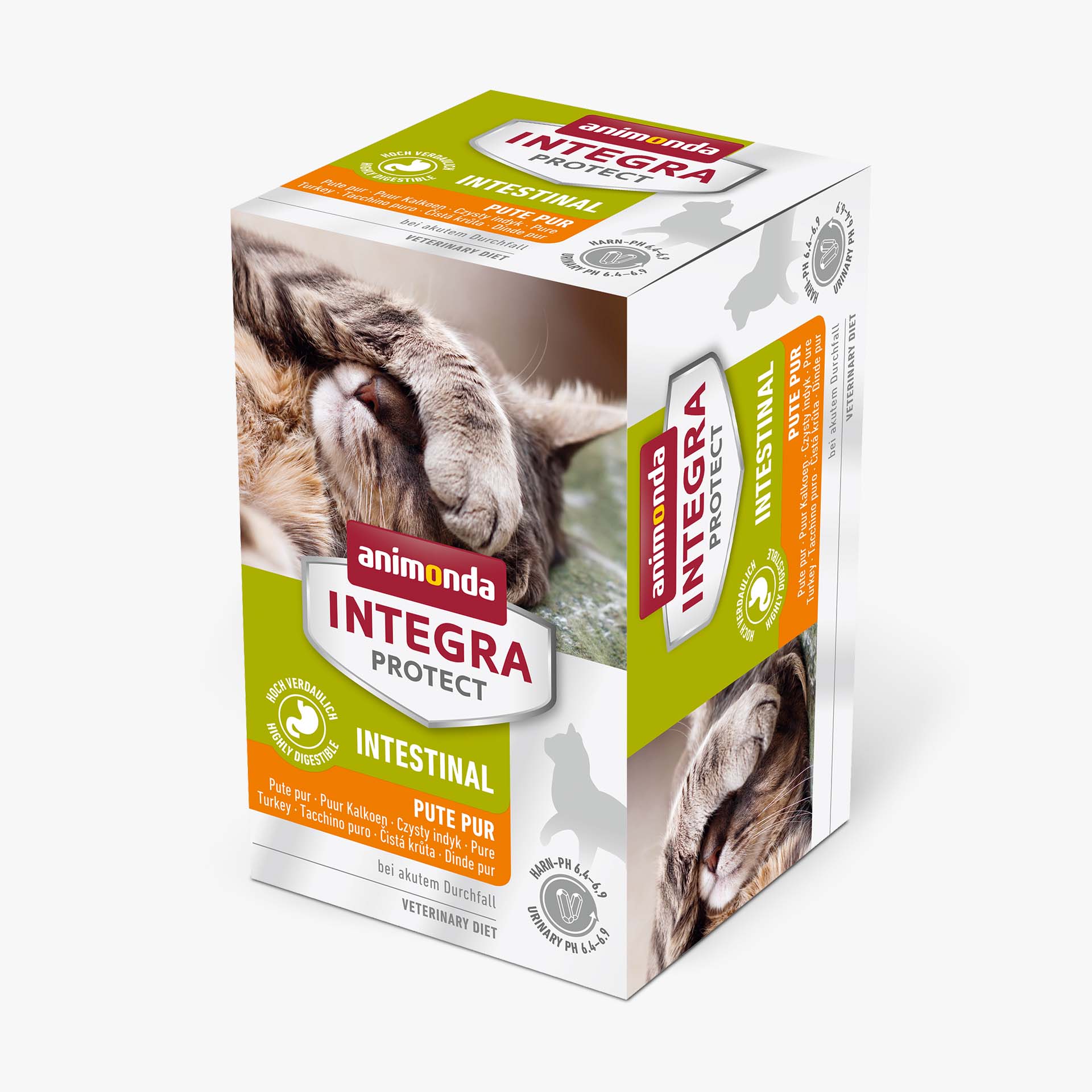 84440 animonda INTEGRA PROTECT Adult Intestinal Pute pur Katze Nassfutter