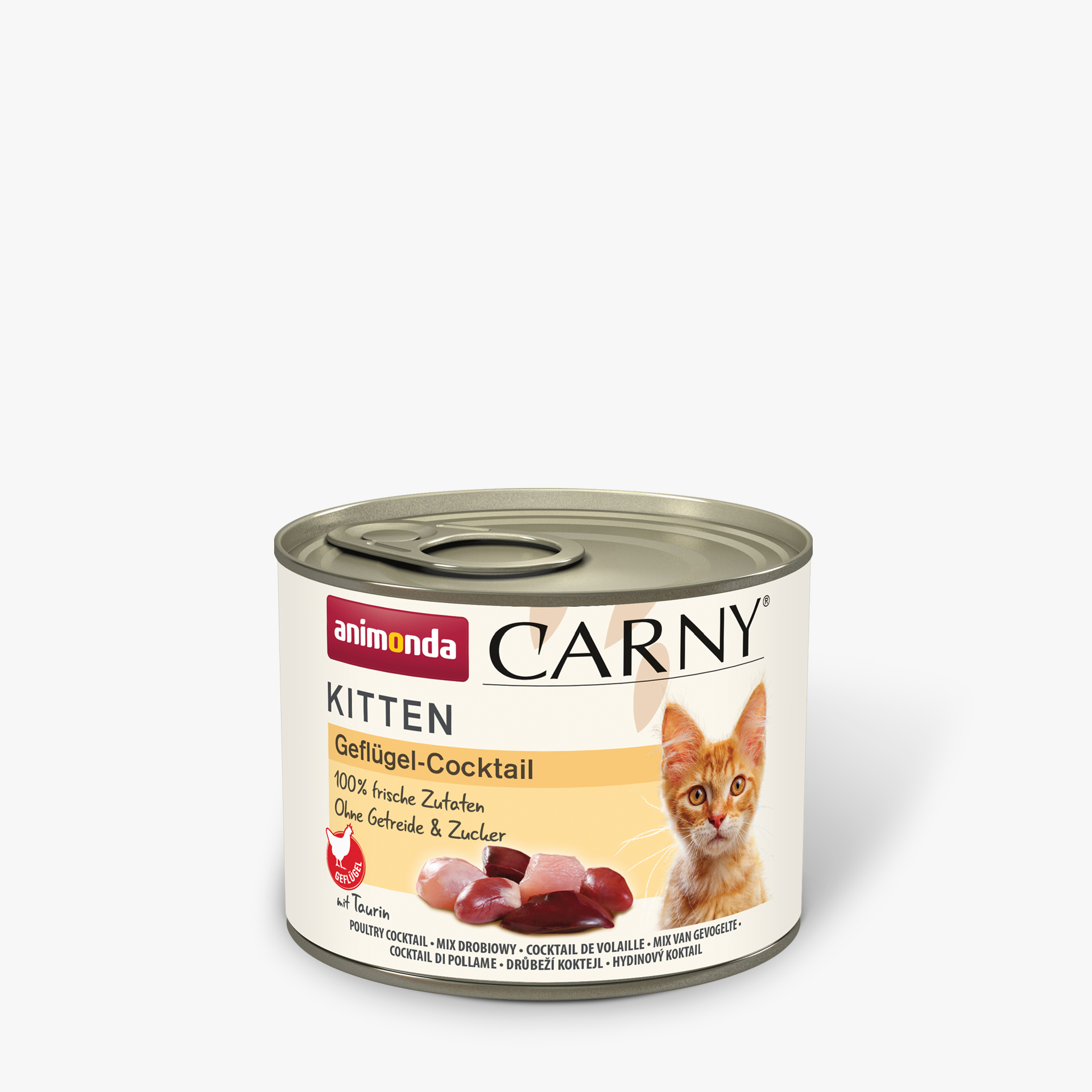 83963 animonda Carny Kitten Gefluegel Cocktail Katze Nassfutter